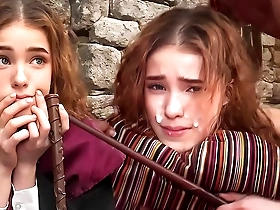 erecto ! - hermione´s first time struggles with a spell - nolube