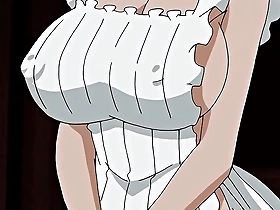 hot busty maid breastfeeding her boss - uncensored hentai