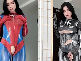 passionate spider woman vs anal fuck lover black spider-girl!
