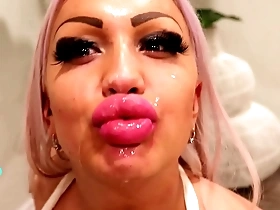 skylar xtreme's best facefucking blonde bimbo blowjob lips made to deepthroat