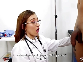 doctor discovers that her friend and patient have a bigger cock than her boyfriend and she fucks them both